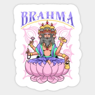 Hindu God - Brahma Sticker